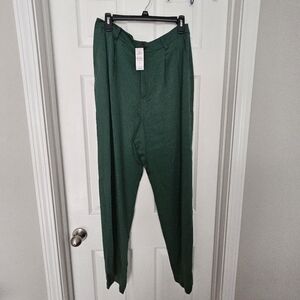 Loft Women's Green Dress Pants Sz:10